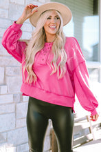 Load image into Gallery viewer, Pink Button Sweatshirt