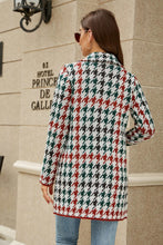 Load image into Gallery viewer, Printed Open Front Lapel Collar Cardigan with Pockets - Believe Inspire Beauty