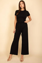 Load image into Gallery viewer, Relaxed Fit Top and Wide-Leg Pants Set