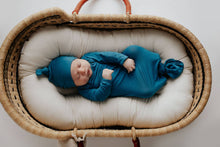 Load image into Gallery viewer, Blue Knotted Gown