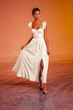Load image into Gallery viewer, Corset Flutter Dress