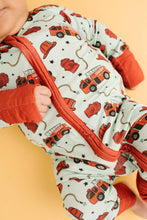 Load image into Gallery viewer, Firetruck Bamboo Sleeper