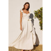 Load image into Gallery viewer, Corset Flutter Dress