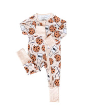 Load image into Gallery viewer, Bamboo Baby Zip Romper | Milk & Cookies