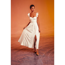 Load image into Gallery viewer, Corset Flutter Dress