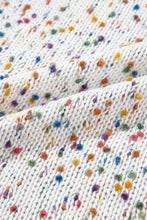 Load image into Gallery viewer, White Confetti Long Sleeve Cardigan
