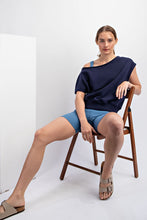 Load image into Gallery viewer, FRENCH TERRY OFF SHOULDER TOP