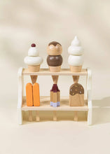 Load image into Gallery viewer, Wooden Ice Cream Stand and Accessories - Believe Inspire Beauty