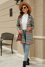 Load image into Gallery viewer, Printed Open Front Lapel Collar Cardigan with Pockets - Believe Inspire Beauty