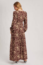 Load image into Gallery viewer, FLORAL PRINT WRAP MAXI DRESS