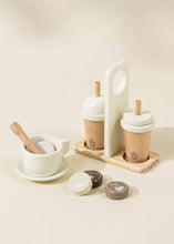 Load image into Gallery viewer, Wooden Coffee Maker Set - Foam