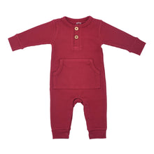 Load image into Gallery viewer, Baby Ribbed Playsuit with Pockets