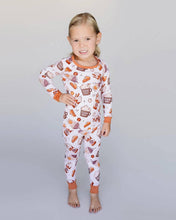 Load image into Gallery viewer, Pumkin Spice Kids Clothing Two Piece Set