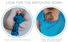 Load image into Gallery viewer, Blue Knotted Gown