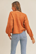 Load image into Gallery viewer, Long Sleeve Button Down Sweater Cardigan