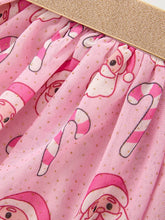 Load image into Gallery viewer, Santa Candy Cane Tutu Skirt