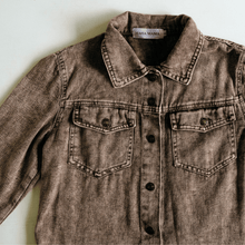 Load image into Gallery viewer, Brown Denim Jacket - Adult - Believe Inspire Beauty