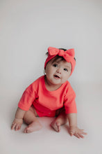 Load image into Gallery viewer, Hot Neon Pink Barbie Summer Waffle Toddler Top & Bottom Set