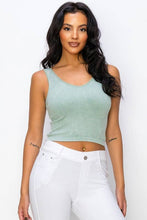 Load image into Gallery viewer, Seamless Reversible Stonewashed Ribbed Tank - Believe Inspire Beauty