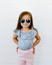 Load image into Gallery viewer, Barbie Denim Bell Bottoms - Distressed Pink