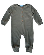 Load image into Gallery viewer, Marshall Button Front Jumpsuit - Coffee