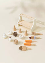 Load image into Gallery viewer, Wooden Ice Cream Stand and Accessories - Believe Inspire Beauty