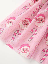 Load image into Gallery viewer, Santa Candy Cane Tutu Skirt