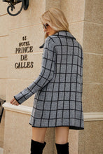 Load image into Gallery viewer, Printed Open Front Lapel Collar Cardigan with Pockets - Believe Inspire Beauty