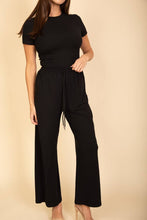 Load image into Gallery viewer, Relaxed Fit Top and Wide-Leg Pants Set