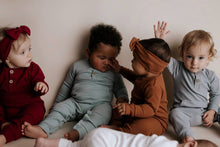 Load image into Gallery viewer, Baby Ribbed Playsuit with Pockets