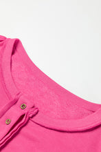 Load image into Gallery viewer, Pink Button Sweatshirt