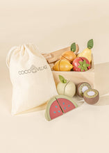 Load image into Gallery viewer, Wooden Fruits Playset