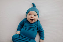 Load image into Gallery viewer, Blue Knotted Gown