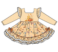 Load image into Gallery viewer, Pumpkin Patch Twirl Dress - Believe Inspire Beauty