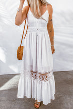 Load image into Gallery viewer, Lace Spaghetti Strap Maxi Dress