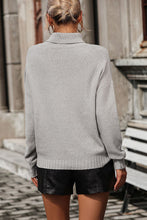 Load image into Gallery viewer, Tassel Front Long Sleeve Pullover Sweater - Believe Inspire Beauty