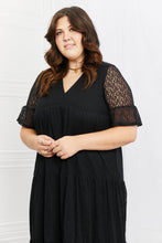 Load image into Gallery viewer, Lace Full Size Tiered Dress