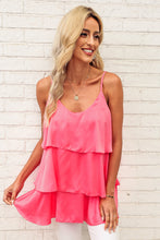 Load image into Gallery viewer, Layered Adjustable Strap Cami