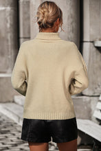 Load image into Gallery viewer, Tassel Front Long Sleeve Pullover Sweater - Believe Inspire Beauty