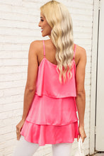 Load image into Gallery viewer, Layered Adjustable Strap Cami