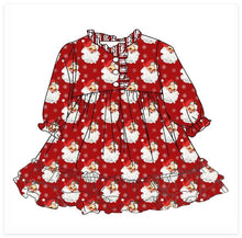 Load image into Gallery viewer, Vintage Santa Red Silk Gown - Believe Inspire Beauty 
