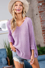 Load image into Gallery viewer, CREW NECK KNIT SWEATER

