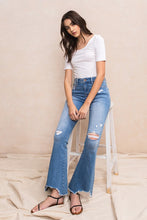 Load image into Gallery viewer, MID-RISE FLARE WITH HEM DETAIL
