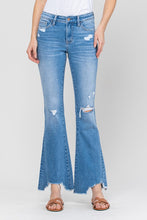 Load image into Gallery viewer, MID-RISE FLARE WITH HEM DETAIL
