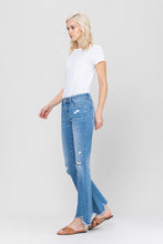 Load image into Gallery viewer, MID-RISE FLARE WITH HEM DETAIL
