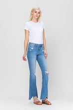 Load image into Gallery viewer, MID-RISE FLARE WITH HEM DETAIL
