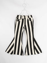 Load image into Gallery viewer, Black &amp; White stripe pants
