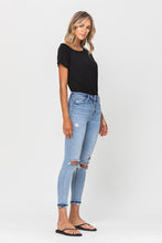 Load image into Gallery viewer, High Rise Button Up Ankle Skinny w/ Cuff
