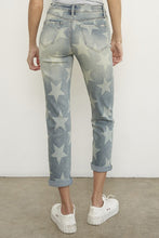 Load image into Gallery viewer, Star Print Girlfriend Jeans

