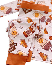 Load image into Gallery viewer, Pumkin Spice Kids Clothing Two Piece Set
